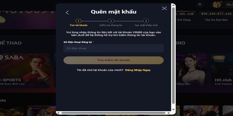 Một số sự cố thường gặp khi đăng nhập tài khoản