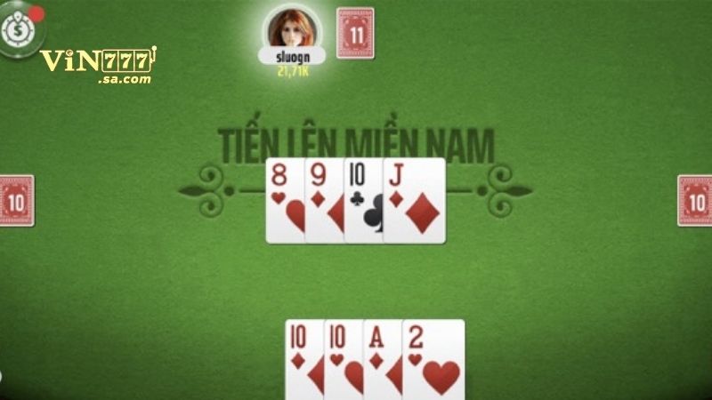 Tiến Lên Miền Nam có cách chơi linh hoạt, cần đánh hết bài trên tay